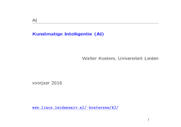 Introductie - LIACS - Universiteit Leiden