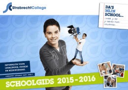 SCHOOLGIDS 2015 - 2016