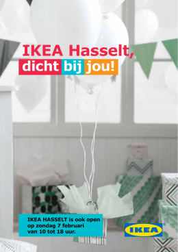 Welkom bij IKEA Hasselt