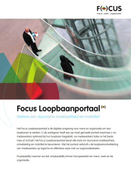 Focus Loopbaanportaal