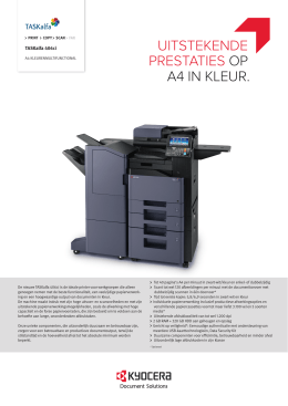 PDF brochure Kyocera TASKalfa 406ci