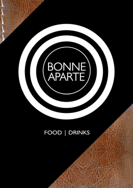 Drinks - Café Bonne Aparte