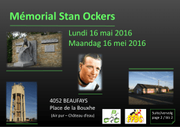 Mémorial Stan Ockers Suite page 2