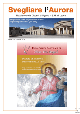 1 ANNO V, n.45 Febbraio 2016