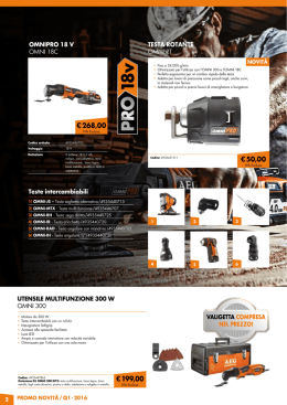 volantino completo aeg 2016!