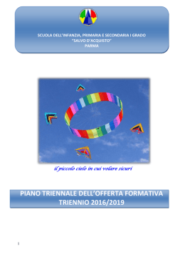 piano triennale offerta formativa 2016-19