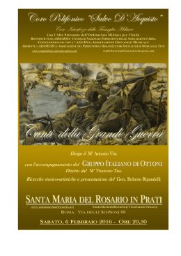 2016 6feb S.MARIA d.R Canti Grande Guerra