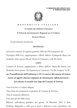leggi la sentenza