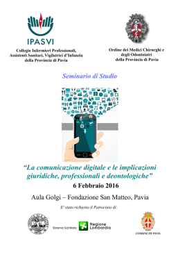 . - Diritto dell` Informatica