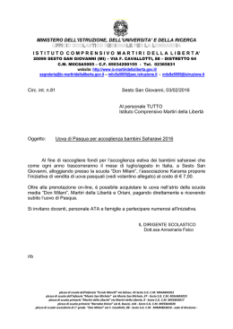 Circolare interna n° 81 - ic-martiridellaliberta.gov.it