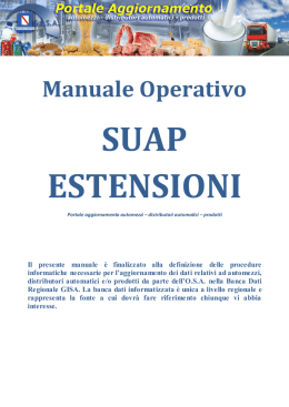 Manuale utente - Gisa Campania