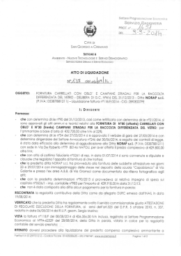 n. 137 del 04/09/2014 - MoVimento 5 Stelle San Giorgio a Cremano