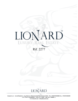 Lionard: Luxe Villa`s Te Koop In Italië