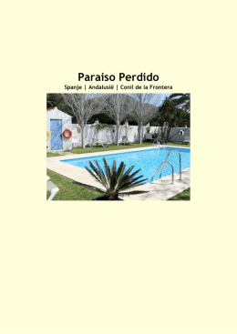 Paraiso Perdido - Eliza was here