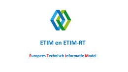 ETIM en ETIM-RT
