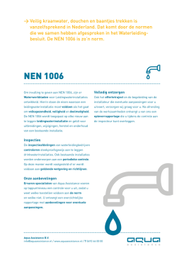 NEN 1006 - Aqua Assistance