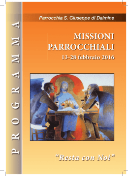 missioni-popolari-dalmine-2016 - Parrocchia e Oratorio San