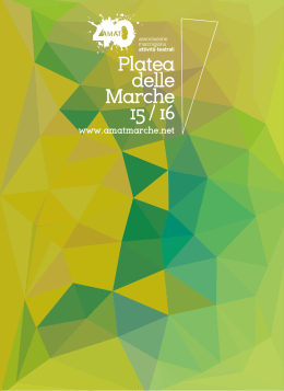 Platea delle Marche 2016 (scarica pdf 2 M)