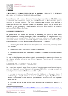 linee guida - Università degli Studi di Milano