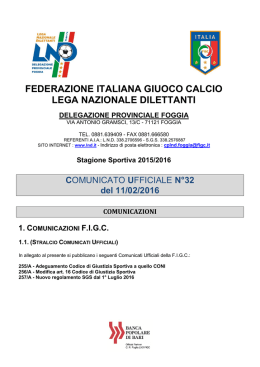 2016/02/11 - CalcioWEBdilettanti