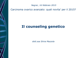 Il counseling genetico
