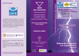 brochure Parliamo di.. epilessia