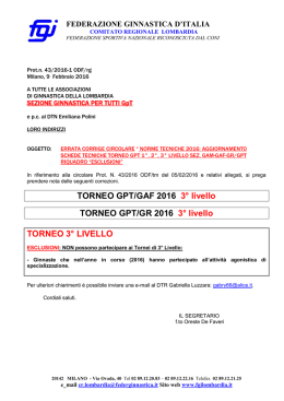 errata corrige - Comitato Regionale Lombardia F.G.I.