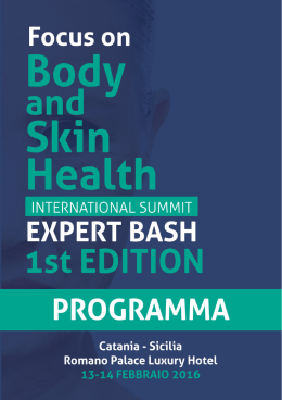 Programma - International Summit Bash