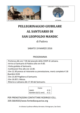 Pellegrinaggio Padova 19 3 16x - Latisana