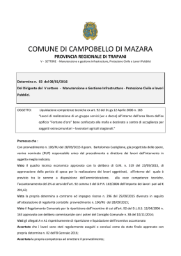 DD-5 n.2016-0003 - Campobello di Mazara