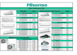 Listino climatizzatori 2016 Mutinverter Free