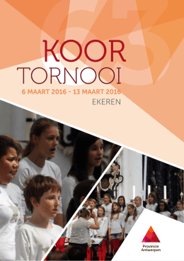 Programma 63ste Koortornooi Type PDF