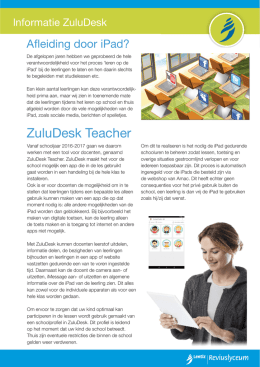 ZuluDesk Teacher