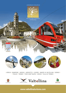 Catalogo Vacanze - Consorzio Turistico Valtellina Terziere Superiore