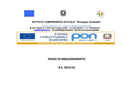 piano di miglioramento as 2015/16