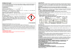 Modello etichetta prodotto fitosanitario CAFFARO