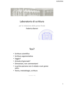 Presentazione standard di PowerPoint