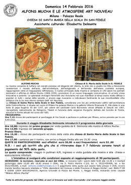 Milano Alfons Mucha e le atmosfere art nouveau