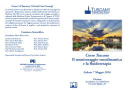 Firenze - Tuscany Critical Care Group