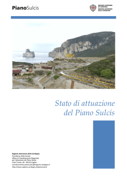 Piano Sulcis - Liceo scientifico G. Asproni