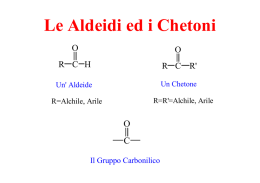 Le Aldeidi ed i Chetoni - Didattica delle Scienze