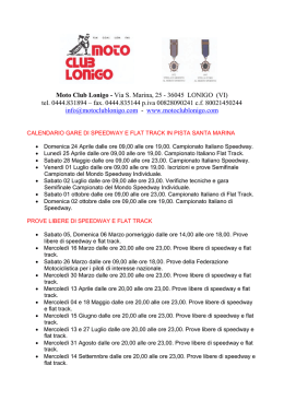 Moto Club Lonigo - Via S. Marina, 25