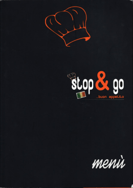 Menù Stop & Go