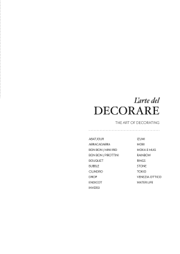 L`arte del decorare