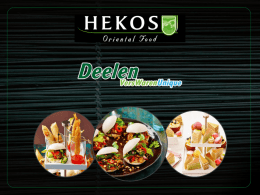 Hekos Oriental Food B.V.