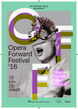 Opera Forward Festival - Het Nationale Ballet