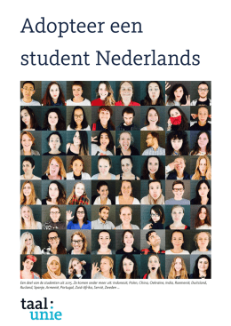 Adopteer een student Nederlands