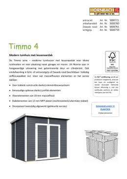 Timmo 4 - Hornbach