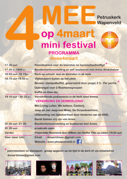 mini festival - PK Wapenveld