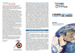 Programma GL 2016-1 - Grande Oriente d`Italia